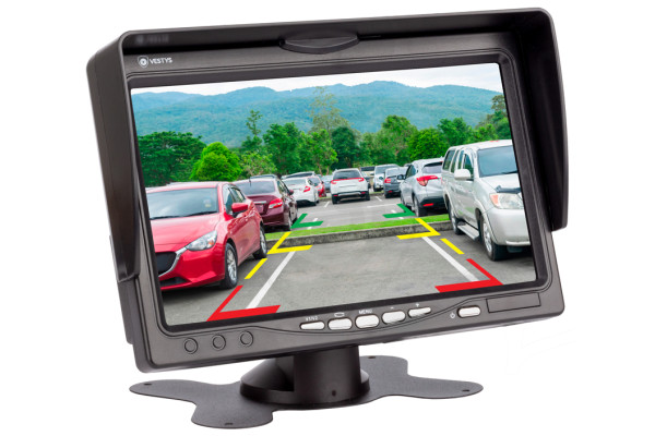 Monitor auto de 7“ cu suport, pentru camere de marșarier