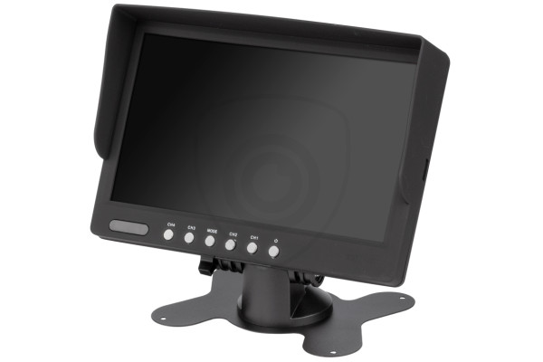 Monitor auto de 7 inchi cu suport, pentru camere de marșarier