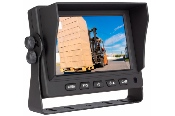 Monitor pentru cameră pentru camion, rulotă, autobuz, mașini de lucru, combine, tractor, semiremorcă - VESTYS AHD 5″